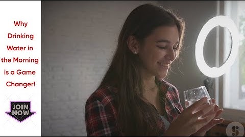 Why Drinking Water in the Morning is a Game Changer!