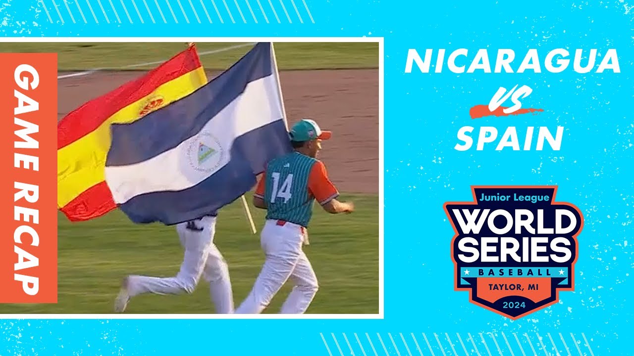 Game Highlights: Spain vs. Nicaragua | Junior League Baseball World ...