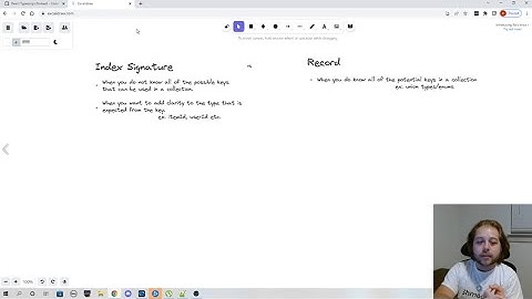 Typescript - Index Signatures vs Record Type