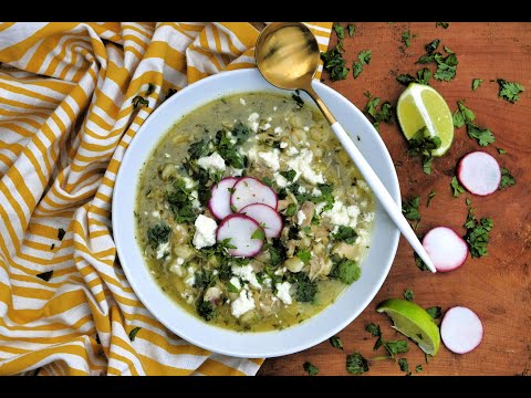 Soup Recipe: Chicken Posole Verde by Everyday Gourmet with Blakely