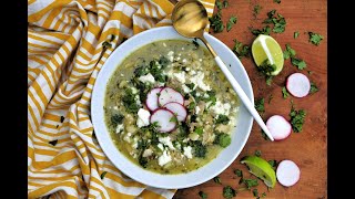 Soup Recipe: Chicken Posole Verde by Everyday Gourmet with Blakely