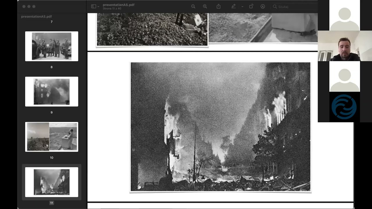 После войны реконструкция городов Германии, Варшавы CISR Berlin