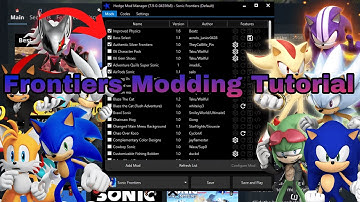 (PC) Sonic Frontiers Modding Tutorial