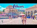 Athens greece   walking in the footsteps of the gods  4k walking tour