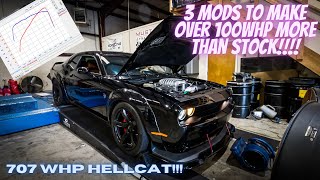 3 Hellcat Mods to Make Over 100whp More Than Stock!!!