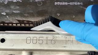 Try to fix a cracked plastic radiator with JB Weld.