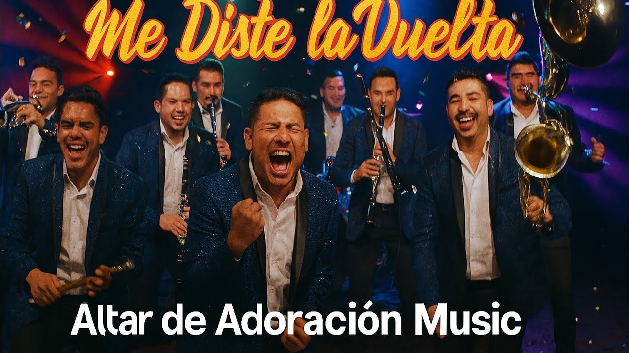 Me Diste la Vuelta - Altar de Adoración Music (Cumbia Banda Cristiana ...