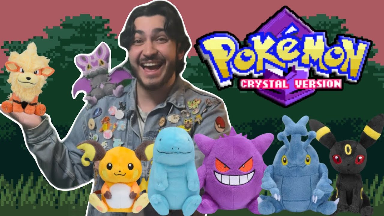 How I Won My Pokémon Crystal Nuzlocke.. Using Pokémon Plushes?!