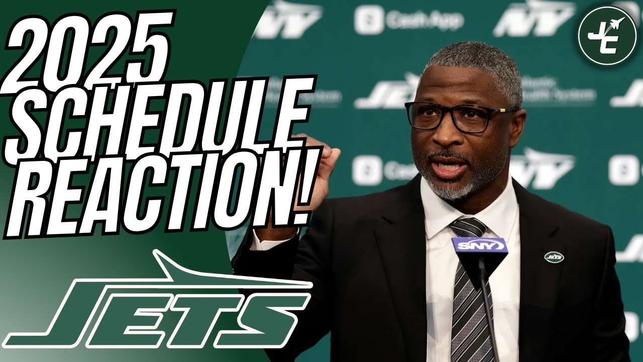 New York Jets FULL 2025 SCHEDULE Reaction & Break Down | 2025 NFL Off-Season