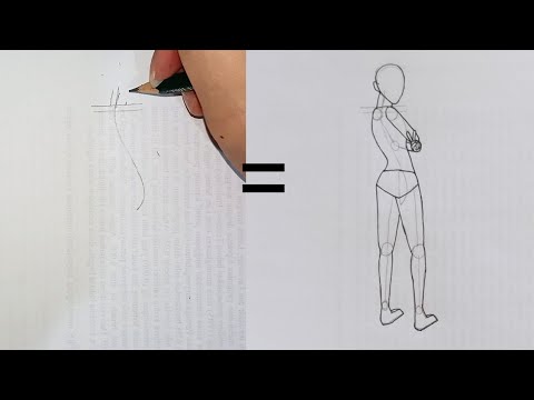 How to draw a body poses | tutorial | part 14 - YouTube