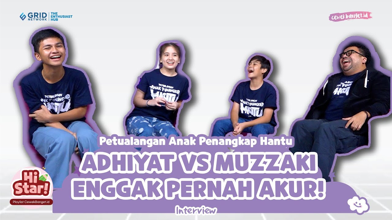 ADHIYAT VS MUZZAKI ENGGAK PERNAH AKUR! - Petualangan Anak Pemburu Hantu - Interview