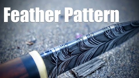 Ball Bearing Feather Damascus Knife From High Carbon And Saw Blade Steel Blacksmithing, Knifemaking