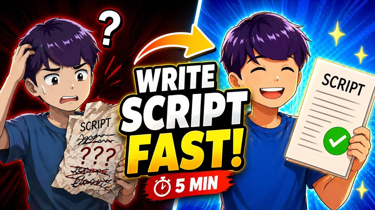 How To Write Script For Animation video ? ( Super easy ) - YouTube
