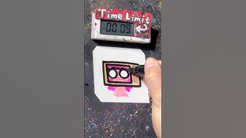 【ASMR】Drawing Lily(SprunkiOC) in 40 Sec