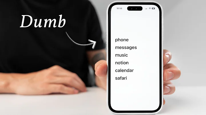 I Turned my iPhone Into a Light Phone