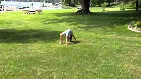 Natalie tumbling