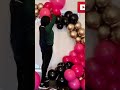 Party Setup With Balloons || Shorts