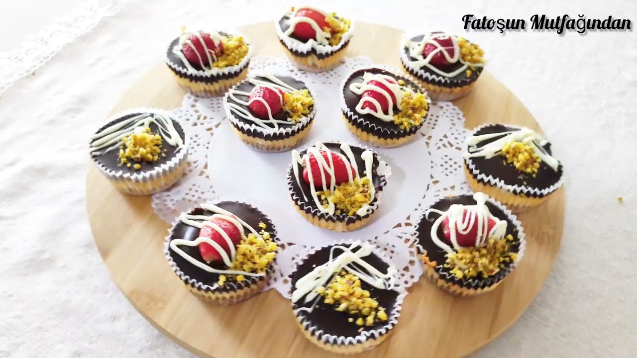 Çikolatalı mini CHEESECAKE Aşırı Lezzet İçerir 