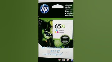 HP blocking 3rd party ink cartridges ???