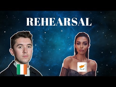Eurovision 2018 - Ireland & Cyprus (Press Center)