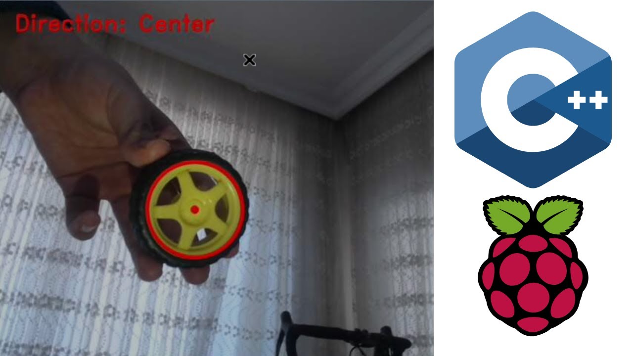 Circle Object tracking with C++ and Raspberry pi - YouTube