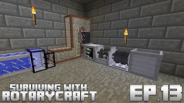 Surviving With RotaryCraft :: Ep.13 - ReactorCraft Uranium Processing