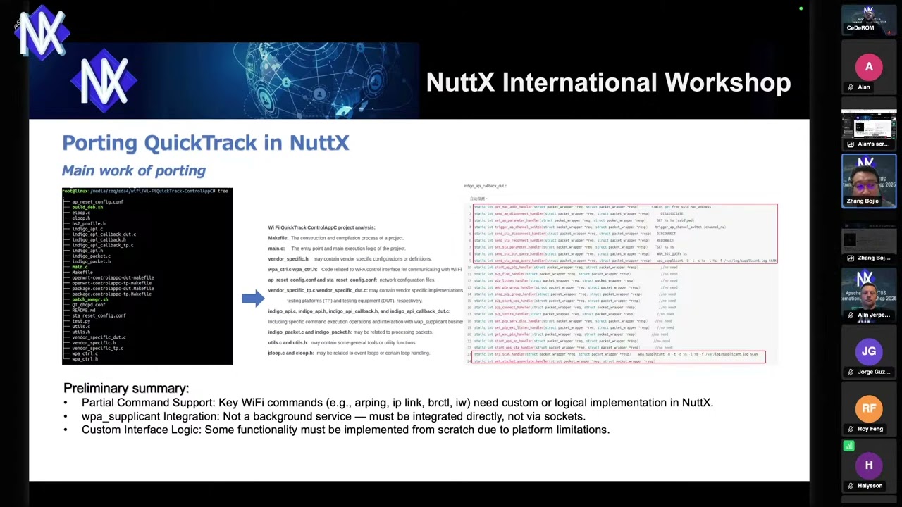 NuttX International Workshop 2025 WiFi application certification