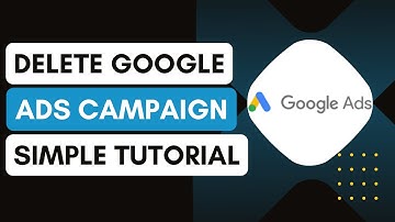 How To Delete Google Ads Campaign (Quick & Easy) !