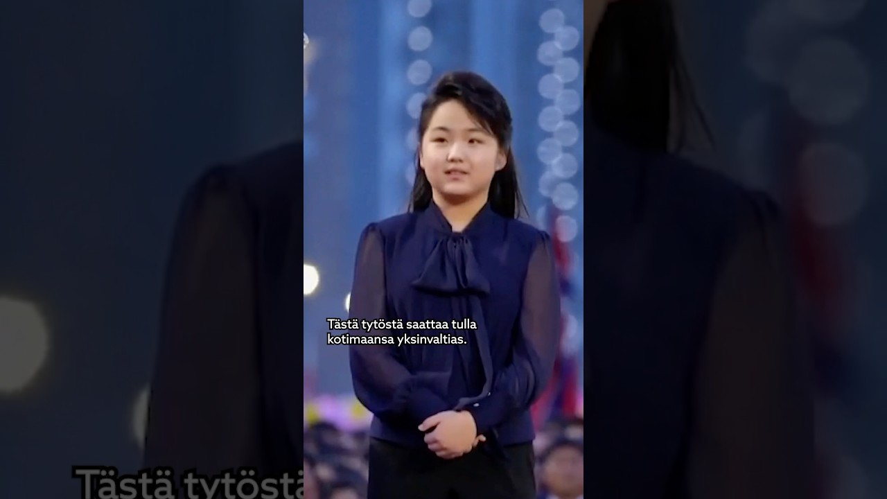 Noin 12-vuotias Kim Ju-ae saattaa olla Pohjois-Korean seuraava johtaja👀 #ylemix #uutiset