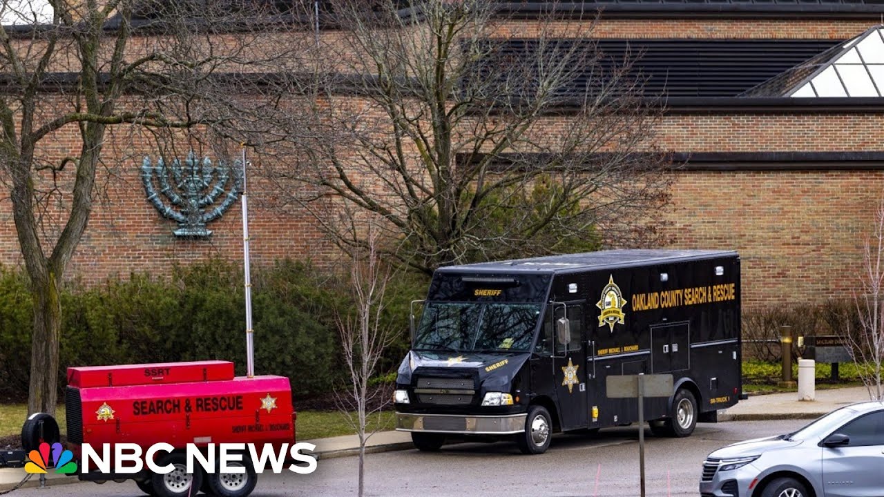 FBI: Man who crashed truck into Michigan synagogue was inspired by Hezbollah