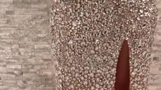 Платье в камнях от Swarovsky Jovani c разрезом Платье в камнях от Swarovsky Jovani c разрезом