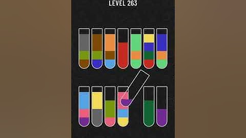 【Water Sort Puzzle】 Level 263