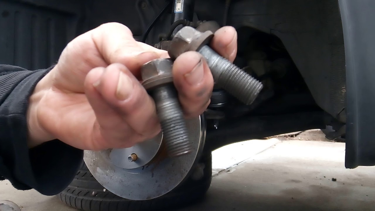 how to change disc brakes and rotor - YouTube