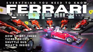 MUSEUM TOUR: FERRARI MUSEUM IN MODENA & MARANELLO, ITALY- 2026 4K