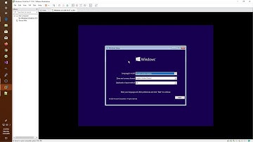[045] Creating a Windows 10 virtual machine in VMWare