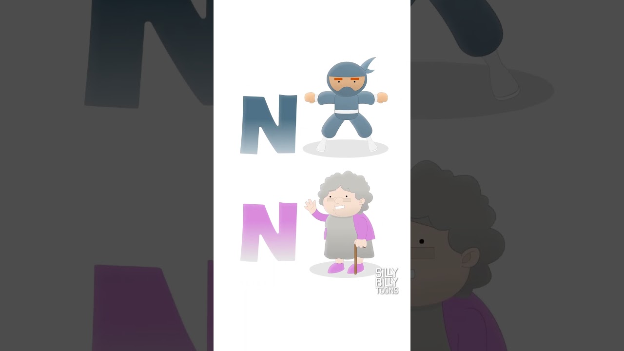 Ninja Nanna! (from Silly Billy Toons' ABC Song) #englishforkids