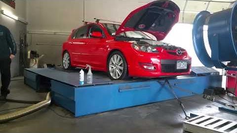 Mazdaspeed 3 bnr s4... just a little 4 cylinder..