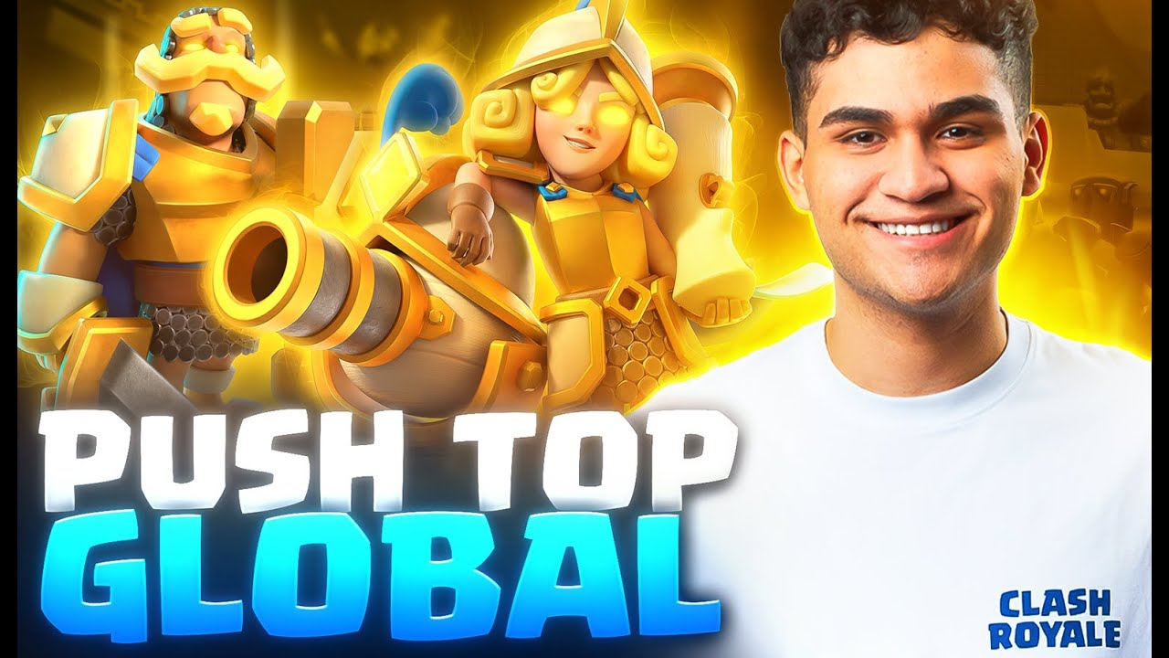 PUSH NO ULTIMO DIA DE TEMPORADA  + SABOOOOOOR LIVE RUMO AO TOP 1 - CLASH ROYALE AO VIVO