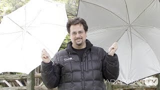Shoot Through and Reflective Umbrellas: Two Minute Tips with David Bergman
