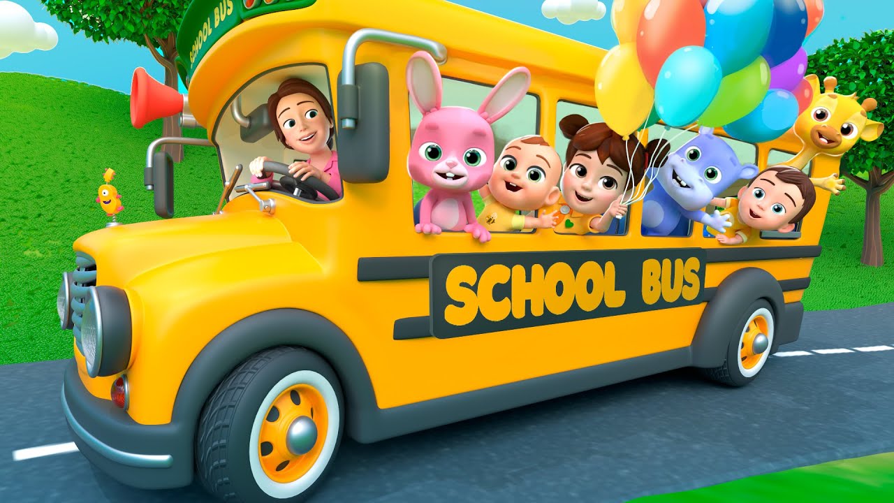 La chanson Les roues du bus + Plus de Сomptines Lalafun et de Сhansons pour Enfants