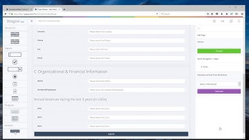Data Collection with SpreadsheetWEB Designer