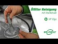 Hochdruck Teilewaschgerät ► Ölfilter-Teilereinigung mit Hochdruck