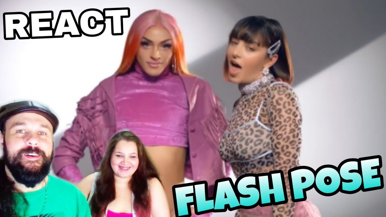REAGINDO: PABLLO VITTAR FT CHARLI XCX - FLASH POSE