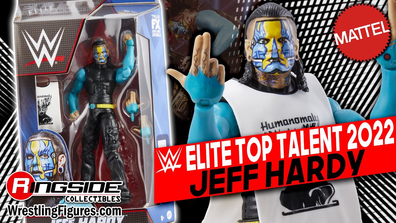 WWE Figure Insider: Mattel WWE Elite Top Talent 2022 Jeff Hardy