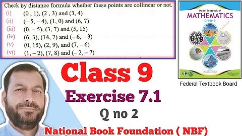 Class 9 Exercise 7.1 NBF Maths  Ex 7.1 Class 9th federal board FBISE Math national Book foundation
