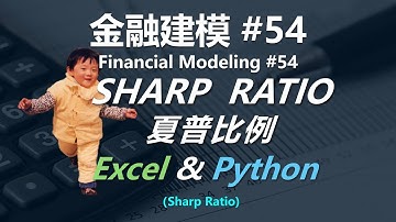 金融建模 54 | 夏普比率（Sharp Ratio）深度解析—Python与Excel实战，解锁风险调整收益与资产分散化
