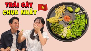 Con gái HQ vs. những trái cây chua nhất VN 😂