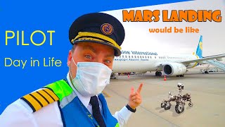 A Day in the life as an Airline Pilot | How to land on Mars?
