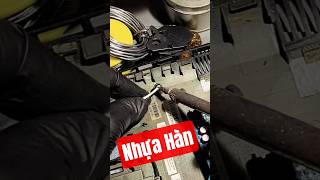 Vỏ Laptop Bể? Hàn bàn phím Thử Hàn Bằng dây nhựa hàn Kết Quả Bất Ngờ