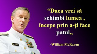 William Mcraven - Discursul Care Te Va Ajuta Sa-Ti Schimba Viata Azi